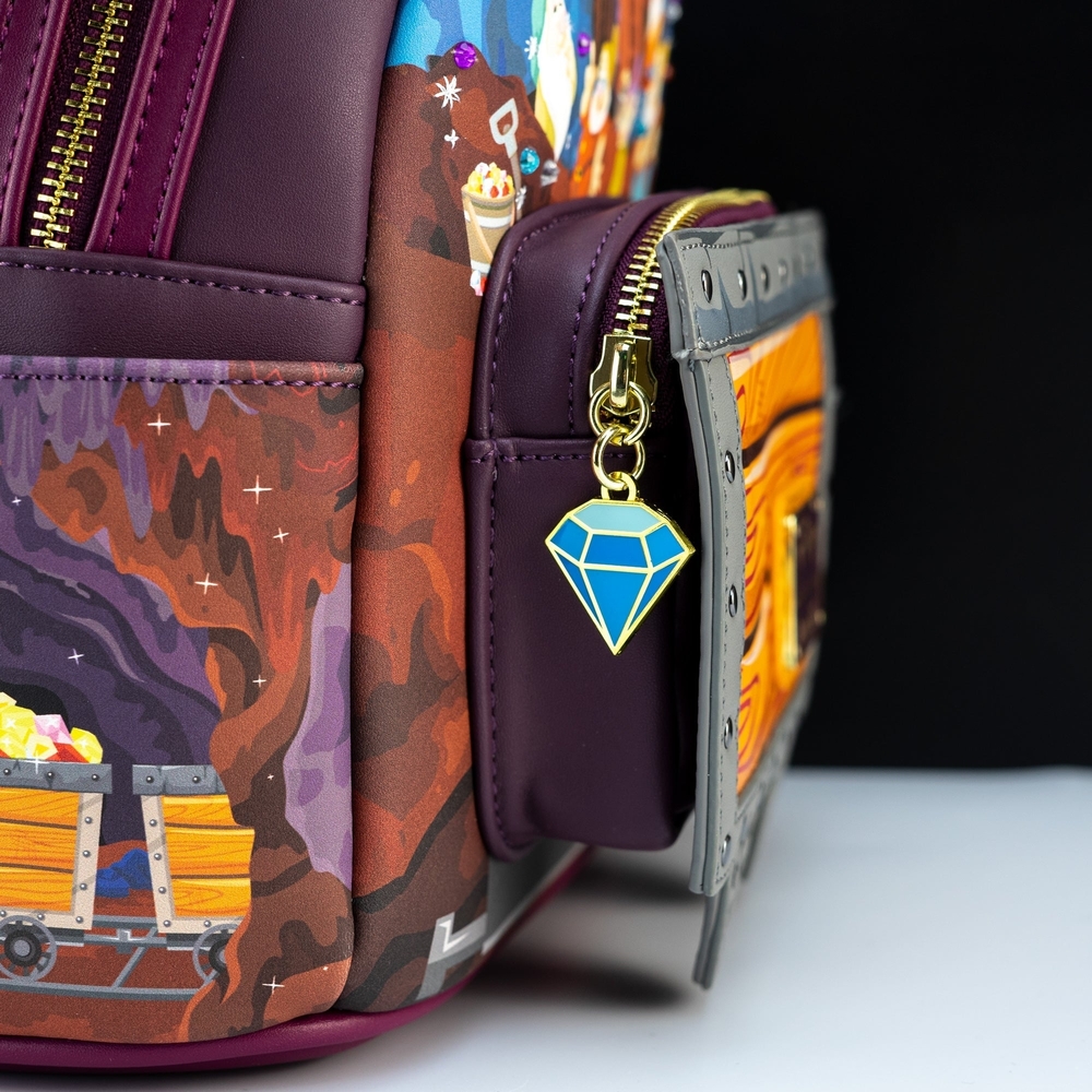 Loungefly Disney Seven Dwarfs Mini Backpack - Picture 5 of 7